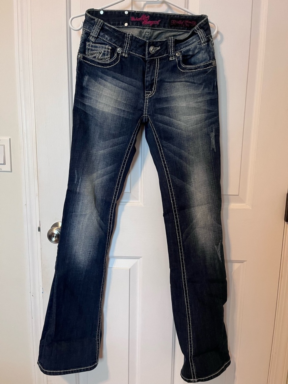 Women’s Dark Wash Western Bootcut Jeans